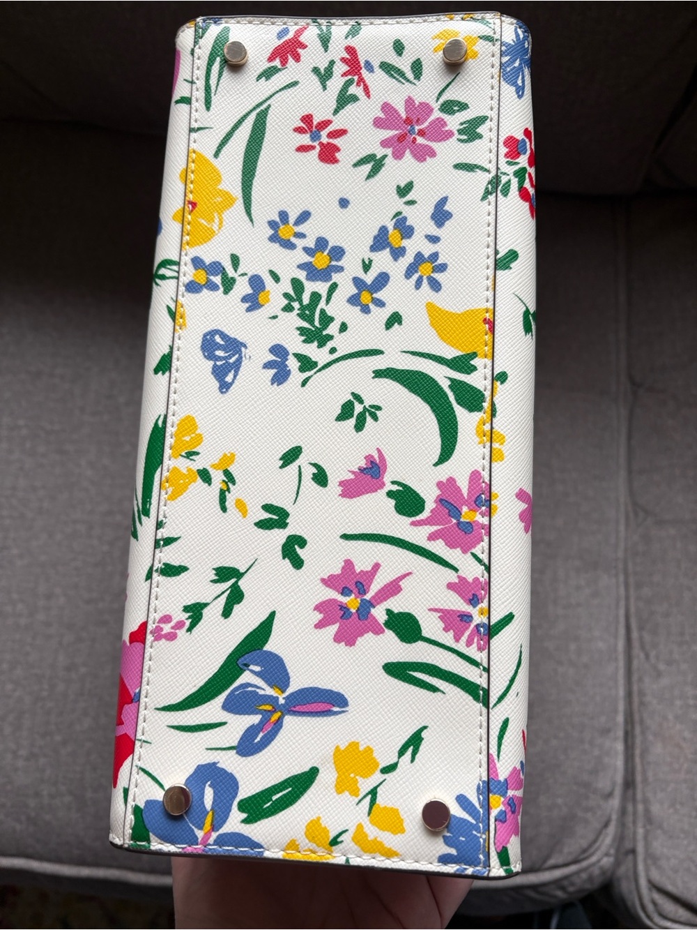 kate spade Staci Garden Bouquet Medium Satchel - Picture 9 of 10